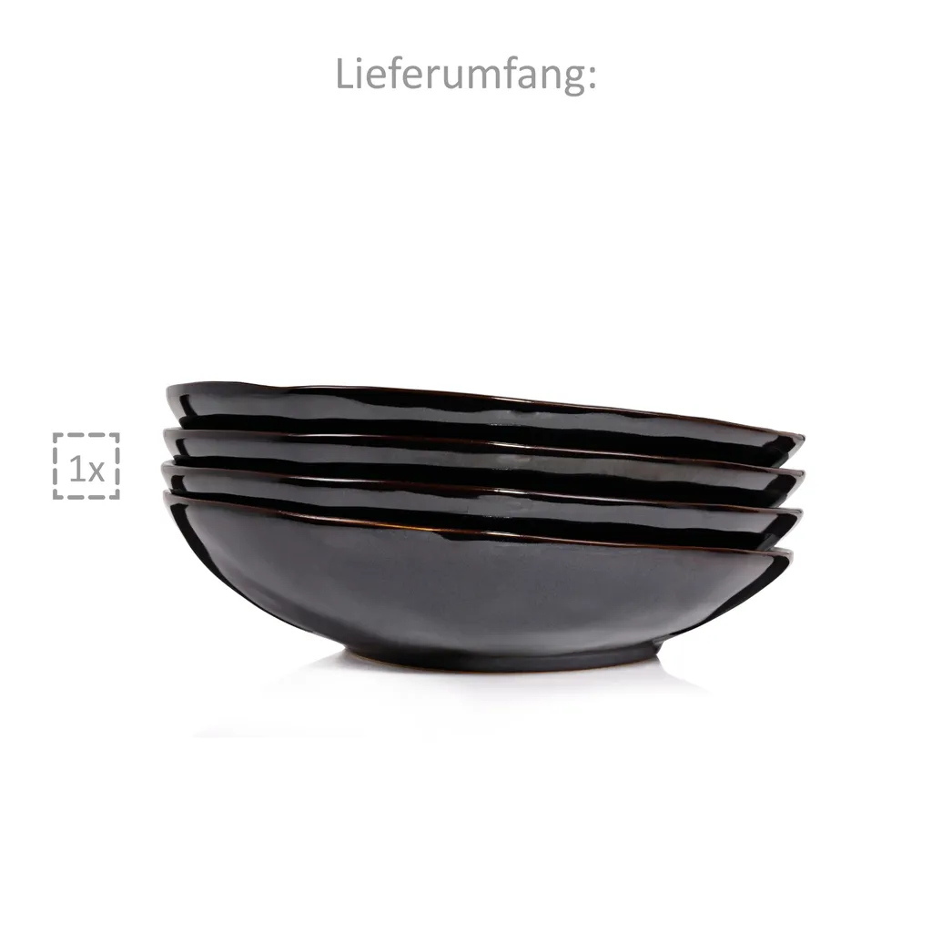 Sänger Pastaschalen Set Kopenhagen 4 Teilig 7 Sänger Pastaschalen Set Kopenhagen 4 Teilig – Bild 7