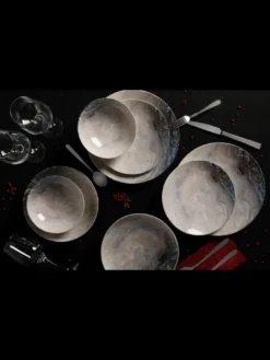 Hermia Concept, Erika,(24 Stücke), Abendessen , Mehrfarbig, 100% Porzellan -LuxeTafel Verkäufe 0afbefb5be70dcc75673a1db55c6f92c