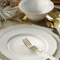 Kütahya Porselen Ilay 24 Teile Porzellan Geschirr Set Gold BNILY24Y2520 -LuxeTafel Verkäufe 135a7df78fe9c1ebed460485ad558b8f