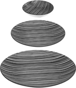 Teller-Set BOHEMIA ZEBRE, 18-teilig -LuxeTafel Verkäufe 140d6fbed4d164d95fee06eefb7051f1