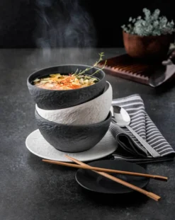 Villeroy & Boch Manufacture Rock Tafelservice 18-teilig Schwarz -LuxeTafel Verkäufe 18acaec58d74304707a04cc07d0ac5f1