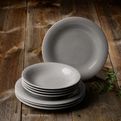 LIKE. BY Villeroy & Boch Color Loop Stone 8tlg Tafelset Tafelservice Geschirrset -LuxeTafel Verkäufe 20bae88534a36bf954b397d3a4f42600