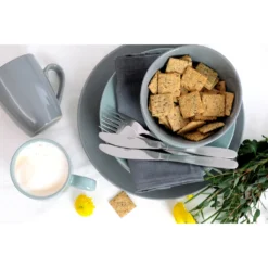 Mäser 931914 Kombiservice Pastell Selection Für 4 Personen, Steinzeug, Grau (1 Set, 16-teilig) -LuxeTafel Verkäufe 23f745cfa695970b7411f7acd69972ec