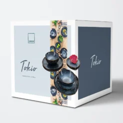 Sänger SÄNGER Steingut Geschirrset Tokio, Tafelservice 12 Teilig Für 4 Personen -LuxeTafel Verkäufe 2561699911ecdddcf78b6b26ff106a12