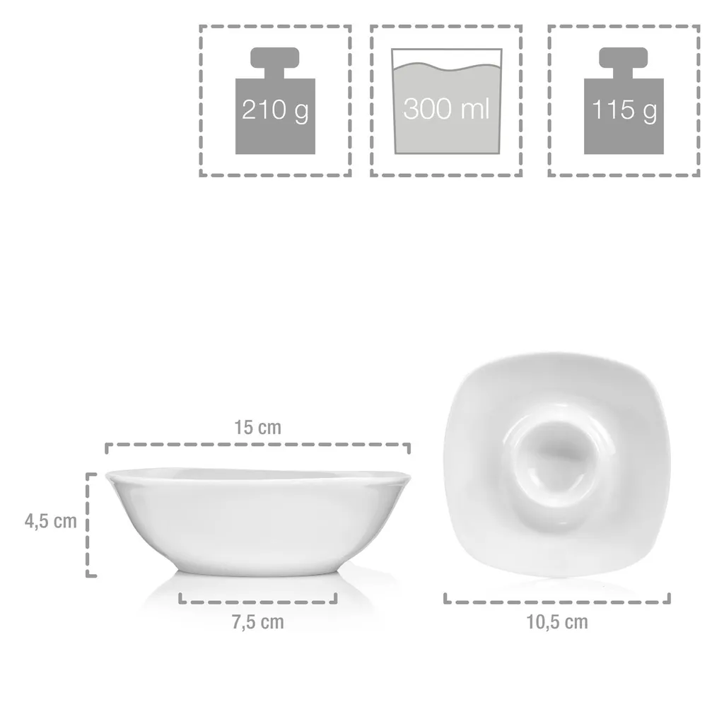 Sänger SÄNGER Porzellan Geschirrset Bilgola, Tafelservice 30 Teilig Für 6 Personen 4 Sänger SÄNGER Porzellan Geschirrset Bilgola, Tafelservice 30 Teilig Für 6 Personen – Bild 4