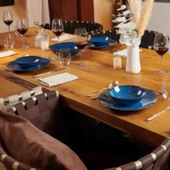 Mäser 931946 Tafelservice Ossia Für 6 Personen, Steinzeug, Blau (1 Set, 12-teilig) -LuxeTafel Verkäufe 294b33715d019cd26d69ba5bc2811c63 1