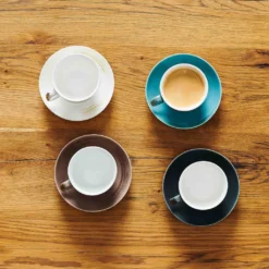 Mäser 931609 Kaffeetassen-Set Derby Für 4 Personen, Porzellan, Weiß/hellblau/beige (1 Set, 8-teilig) -LuxeTafel Verkäufe 2d8ba0ab2a562f53dc1a81cb18e57abc