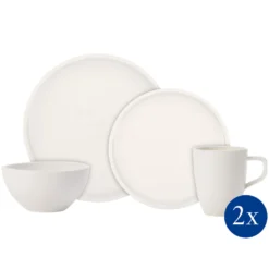 VILLEROY & BOCH Artesano Einsteigerset 8 Tlg. Tellerset Geschirr-Service Kaffeetassen Schalen -LuxeTafel Verkäufe 33765669a0405aca5f06a0570d7fa4e4