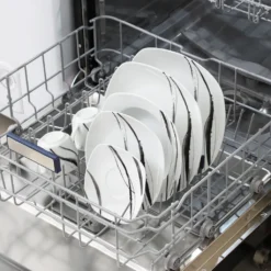 VEWEET Tafelservice 'Teresa' Aus Porzellan, 60-tlg Kombiservice Mit Kaffeetassen 175 Ml, Untertasse, Dessertteller, Speiseteller Und Suppenteller, Komplettservice Für 12 Personen -LuxeTafel Verkäufe 34f51e026ef2732563d76334ed0f3e10