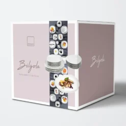 Tafelservice "Bilgola" By Sänger, 18 Teilig Für 6 Personen, Im Abgerundetem Design -LuxeTafel Verkäufe 3563006f9d25529255081232013d4eef