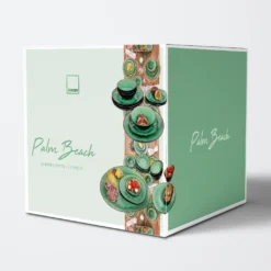 Sänger SÄNGER Steingut Geschirrset Palm Beach, Tafelservice & Servierplatten Set 23 Teilig Für 4 Personen -LuxeTafel Verkäufe 3633298a41d378bc1a7c93fcc40e033f