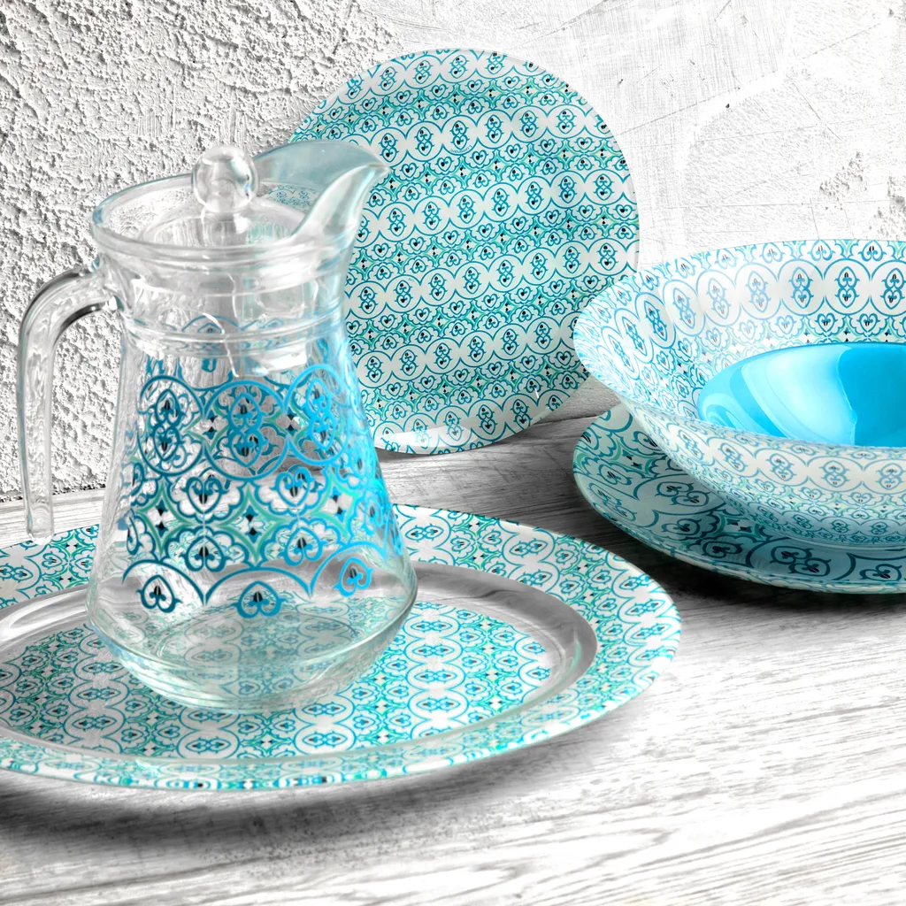 Tafelservice Luminarc Gesichirr Set Essservice 6 Presonen Speiseservice 46 Tlg 9 Tafelservice Luminarc Gesichirr Set Essservice 6 Presonen Speiseservice 46 Tlg – Bild 9