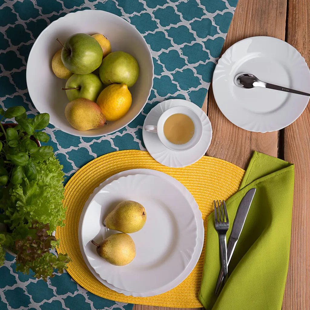 Kaffeeservice Tee-Set Kaffee-Set Tasse Untertasse CADIX 220ml LUMINARC 12-tlg. 6 Kaffeeservice Tee-Set Kaffee-Set Tasse Untertasse CADIX 220ml LUMINARC 12-tlg. – Bild 6