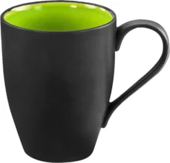 CreaTable 20220 Kombiservice Hot Green Für 4 Personen, Steinzeug, Rund, Grün/gelb/schwarz (1 Set, 16-teilig) -LuxeTafel Verkäufe 45902f29604c291a7279ea9ad698c0a3