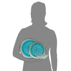 Sänger SÄNGER Steingut Geschirrset Capri, Tafelservice 12 Teilig Für 4 Personen -LuxeTafel Verkäufe 466903b761be2f1ed6a5f3ae9bbcaa11