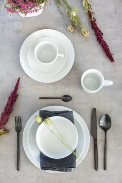 Mäser 931523 Barca Kombiservice Modern, Porzellan, Weiß, 30-teilig (1 Set) -LuxeTafel Verkäufe 4da351177b01fb72666143afe026288c