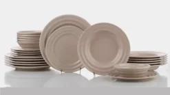 Kütahya Porselen 24 Teile Porzellan Geschirr Set Tuvana Pink PTN24Y2M0007 -LuxeTafel Verkäufe 4e6efa496131b54b71f220a12e18b50c