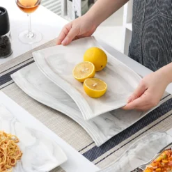 MALACASA, Serie Flora, 32 Tlg. Marmor Porzellan Geschirrset Kombiservice Tafelservice Mit 6 Schalen, 6 Dessertteller, 6 Suppenteller, 6 Speiseteller, 6 Becher Und 2 Rechteckige Servierplatte 16 MALACASA, Serie Flora, 32 Tlg. Marmor Porzellan Geschirrset Kombiservice Tafelservice Mit 6 Schalen, 6 Dessertteller, 6 Suppenteller, 6 Speiseteller, 6 Becher Und 2 Rechteckige Servierplatte -LuxeTafel Verkäufe 4ebb4d4ccc632ff85b9c2e7bdc1fe465