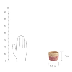 BUTLERS ISALO 4-tlg. Korbset Handgefertigt Aus Raffia -LuxeTafel Verkäufe 51a275bb1d6a31135cf3f55e8072a988