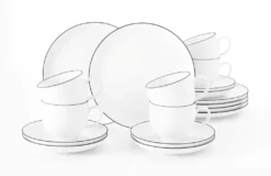 Seltmann Weiden Kaffeeservice Lido Schwarz Mit Farbrand Zeitlos -LuxeTafel Verkäufe 5390aabc712db6444c570e06a9d250a6