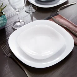 Tafelservice Carine Neo Weiß 18-teilig LUMINARC Essservice Tafelgeschirr Teller -LuxeTafel Verkäufe 5905b61852278c493783b854dd0a8762