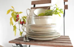 Mäser 931371 Nottingham Vintage Tafel-Service Für 4 Personen Mit Speiseteller Und Suppenteller Im Retro-Look, Steinzeug, Beige, 8-teilig (1 Set) -LuxeTafel Verkäufe 5a0c73e917fa9becb3d4af77cb671194