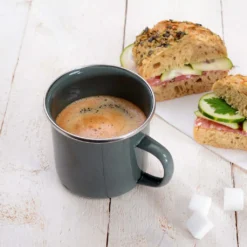 GRÄWE Camping Geschirr Set 4 Personen Grau -LuxeTafel Verkäufe 5b5f2ab231026970aaceb65f0f541560