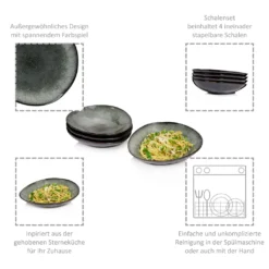 Sänger Pastaschalen Set Kopenhagen 4 Teilig 10 Sänger Pastaschalen Set Kopenhagen 4 Teilig -LuxeTafel Verkäufe 64d5a9c113cb0850783345559b86d82e