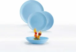 Tafelservice Diwali Light Blue Hellblau 18-teilig LUMINARC Hartglasgeschirr Geschirrset Tafelset Essservice Geschirr -LuxeTafel Verkäufe 6ecc2d9350c8a62673d5402e0bbf91b4