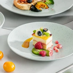 Tafelservice Steingut, Vancasso SABINE 32-teiliges Geschirrset, Modernes Kombiservice Für 8 Personen, Sesam Design -LuxeTafel Verkäufe 71d6bfe9d30715726174772e370c242c