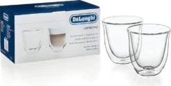 De'Longhi DeLonghi Cappuccino 2er Doppelwandiges Thermoglas 12 De'Longhi DeLonghi Cappuccino 2er Doppelwandiges Thermoglas -LuxeTafel Verkäufe 803b3603aedffd39ddee1ebbc02668a9