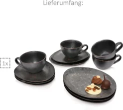 Sänger Kaffeeservice Tombey 12 Teilig -LuxeTafel Verkäufe 83dd4a11e212b25443703030444693aa