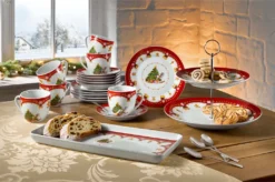 Van Well 18tlg. Kaffeeservice 'Weihnachtszauber' -LuxeTafel Verkäufe 85bfa4857f1cc11ee31d14a8481bce9a