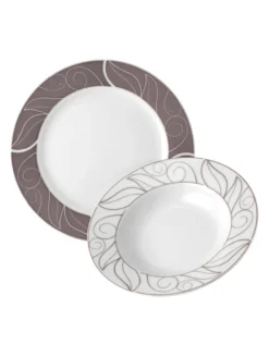 WELLCO Tafelset Grenoble Porzellan 12teilig