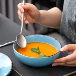 Vancasso Serie Navia Oceano, 16 Teilig Essservice Set Aus Steingut, Tafeiservice Für 4 Personen, Wasserblau, Vintage Aussehen, Natur Design -LuxeTafel Verkäufe 8ef5250c420c678e8f247d1178332c22