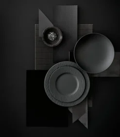 Villeroy & Boch Manufacture Rock Tafelservice 18-teilig Schwarz -LuxeTafel Verkäufe 8f20b025dc7baad525ae702d1c0c68b5