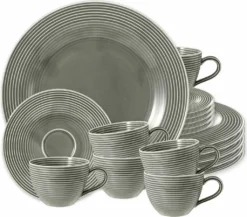 Seltmann Weiden Kaffeeservice Beat Grau Einfarbig/Relief Modern -LuxeTafel Verkäufe 94d6f7aeb3788cb2c21edda9b76e90b2