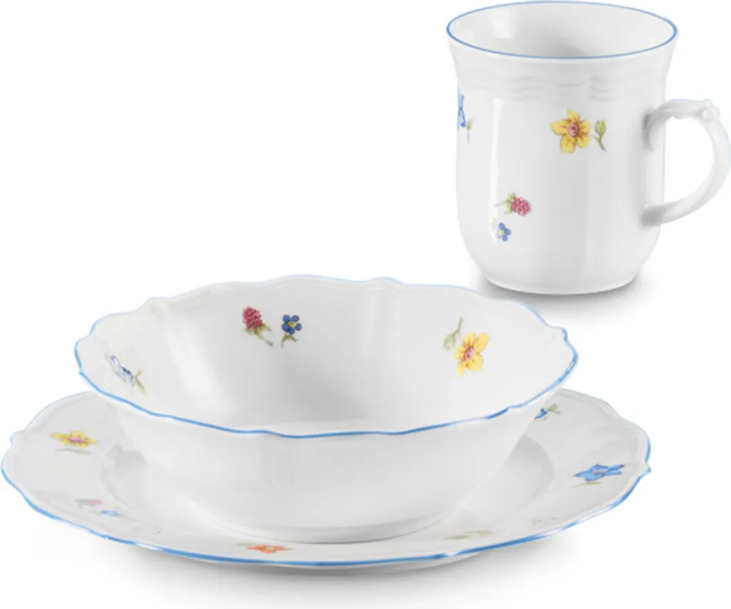 Seltmann Weiden Frühstück-Set Sonate Bunt Landhaus Traditionell 9 Seltmann Weiden Frühstück-Set Sonate Bunt Landhaus Traditionell – Bild 9