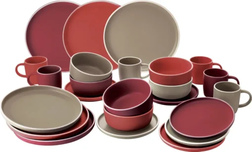Van Well Liz 24tlg Kombi-Service 6 Pers. Steingut Sand Rot Terracotta Geschirrset 3 Van Well Liz 24tlg Kombi-Service 6 Pers. Steingut Sand Rot Terracotta Geschirrset -LuxeTafel Verkäufe 9550f08e6622b0f99c9da8749dc838d5