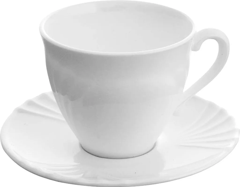 Kaffeeservice Tee-Set Kaffee-Set Tasse Untertasse CADIX 220ml LUMINARC 12-tlg. 7 Kaffeeservice Tee-Set Kaffee-Set Tasse Untertasse CADIX 220ml LUMINARC 12-tlg. – Bild 7