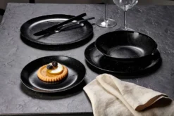 Luminarc Tafelservice 12 Tlg. Diana Schwarz