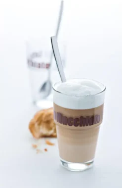 Leonardo Latte Macchiatto Becher 'Solo LM' Mit Löffel, 400ml, Ø 8,5 X 14,7cm (4er Set) -LuxeTafel Verkäufe a01468947f249018d98d7f91b611516a