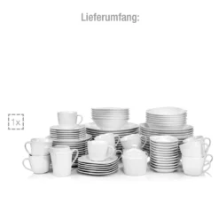 Sänger Kombiservice Bilgola Aus Porzellan 86 Teilig Für 12 Personen -LuxeTafel Verkäufe a64f494c214c7ed3680918903feb9808