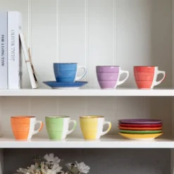 Kaffeeservice Steinzeug, Vancasso BONITA 12 Teiliges Kaffeeset, Cappuccino Tassenset Für 6 Personen, Tassen Und Untertassen -LuxeTafel Verkäufe a72657c6e562808f7843be7068f0746a