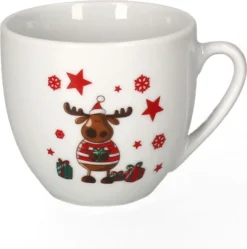 Kaffeeservice Elch 18tlg. Für 6 Personen Weiß Mit Weihnachtsdekor Lustiger Elch -LuxeTafel Verkäufe ad8fe5b408b29e980125ed25b901a09d
