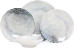 Hermia Concept, Erika,(24 Stücke), Abendessen , Mehrfarbig, 100% Porzellan -LuxeTafel Verkäufe b5cb6645cb4bfd2946828a79440fa815