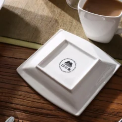 MALACASA, Serie Blance, 60 Tlg. Cremeweiß Porzellan Geschirrset Kombiservice Tafelservice Mit Je 12 Kaffeetassen, 12 Untertassen, 12 Dessertteller, 12 Suppenteller Und 12 Flachteller -LuxeTafel Verkäufe b9681d5588f855c7720081016758ce6e