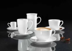 Ritzenhoff & Breker BIANCO Cappuccino-Set 4- Teilig -LuxeTafel Verkäufe ba9cf713c342cf44720e54fe98c973f2