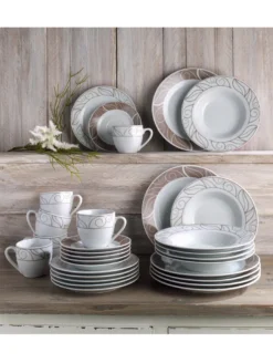 WELLCO Kaffeeset Grenoble Porzellan 18teilig -LuxeTafel Verkäufe c23f8d8ffe2ebe9b0a6f52c995202ef9