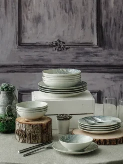 Hermia Concept, Erika,(24 Stücke), Abendessen , Mehrfarbig, 100% Porzellan -LuxeTafel Verkäufe cb3125b52b2b8c3a55d116c0e0b5b4b5